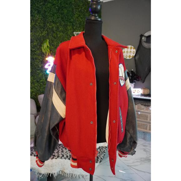 Vintage Louisville Slugger Letterman Jacket XL - Picture 10 of 10